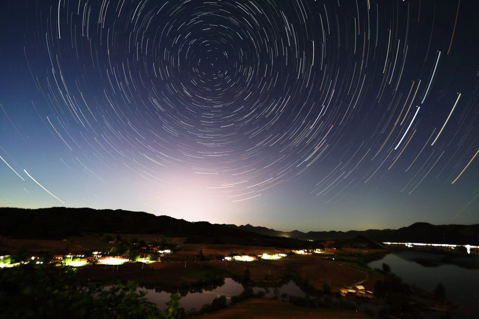 星迹——2020.6.1摄于米仓沟。